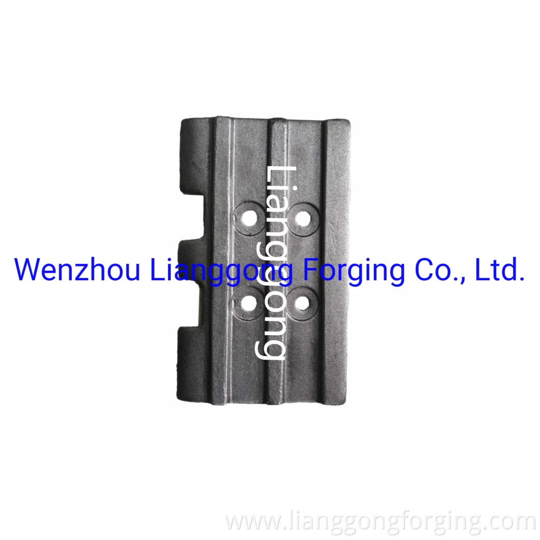 Forged Undercarriage Track Shoe/Pad/Metal Core/Spare Parts Used in Excavator and Bulldozer